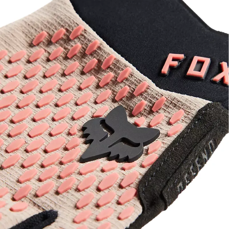 Fox Racing Women's Defend Full Finger Gloves in Mocha Brown-2